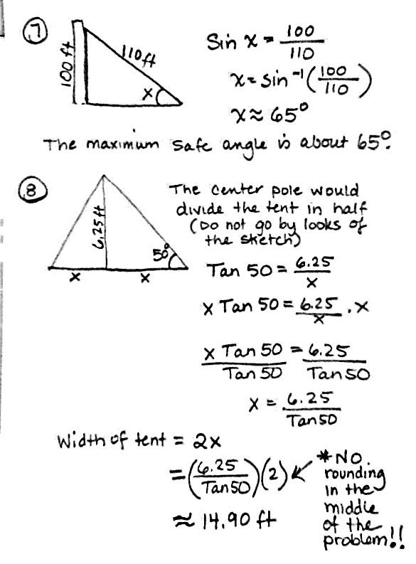 12 Right Triangle Trigonometry Worksheet Worksheeto