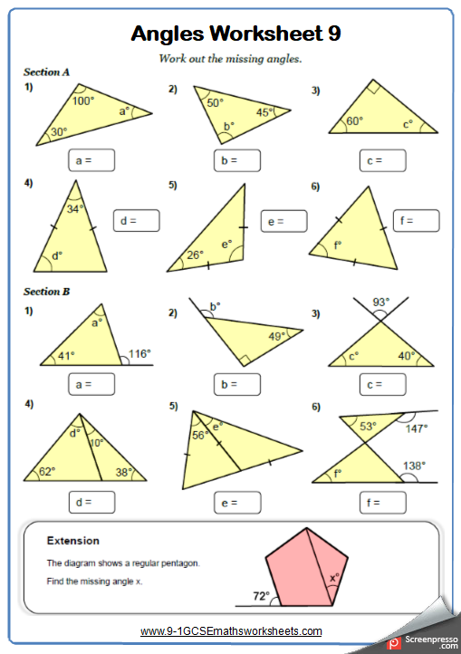 13 Congruent Triangles Worksheet Grade 9 Meguih