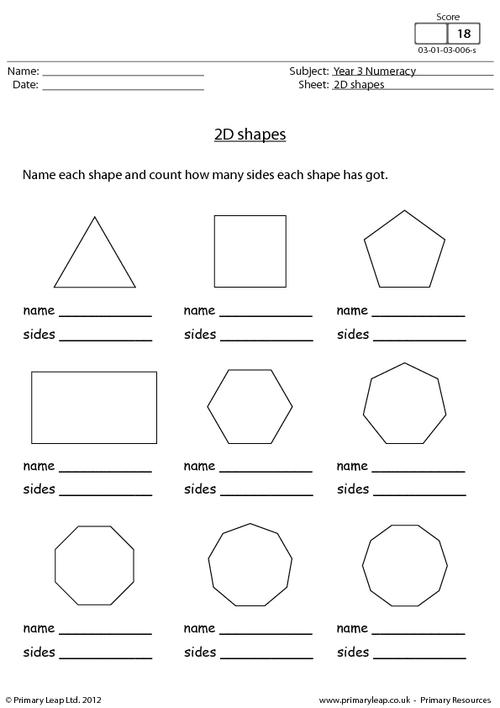 14 Geometric Shapes Worksheets 3rd Grade Worksheeto