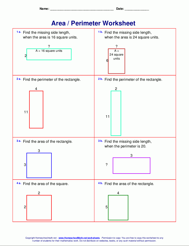 15 Best Perimeter Worksheets For 2nd Grade Images On Best Worksheets 