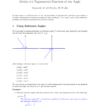 38 Trig Functions Worksheet With Answers Worksheet Master