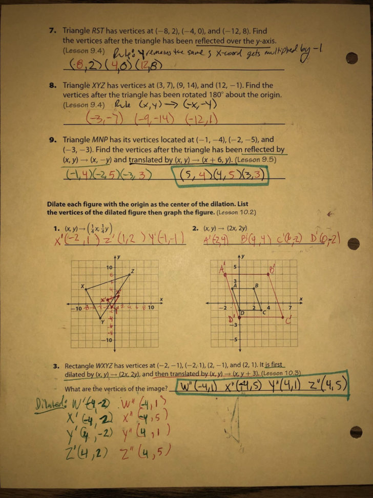 4 2 Skills Practice Angles Of Triangles Worksheet Answers Db excel