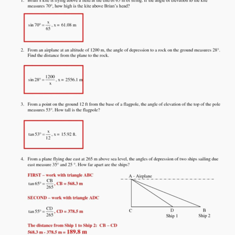 42-angle-of-elevation-and-depression-trig-worksheet-answers-worksheet-traingleworksheets