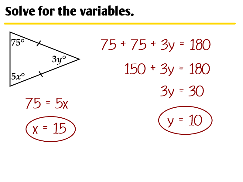 5 4 Equilateral And Isosceles Triangles Ms Zeilstra s Math Classes