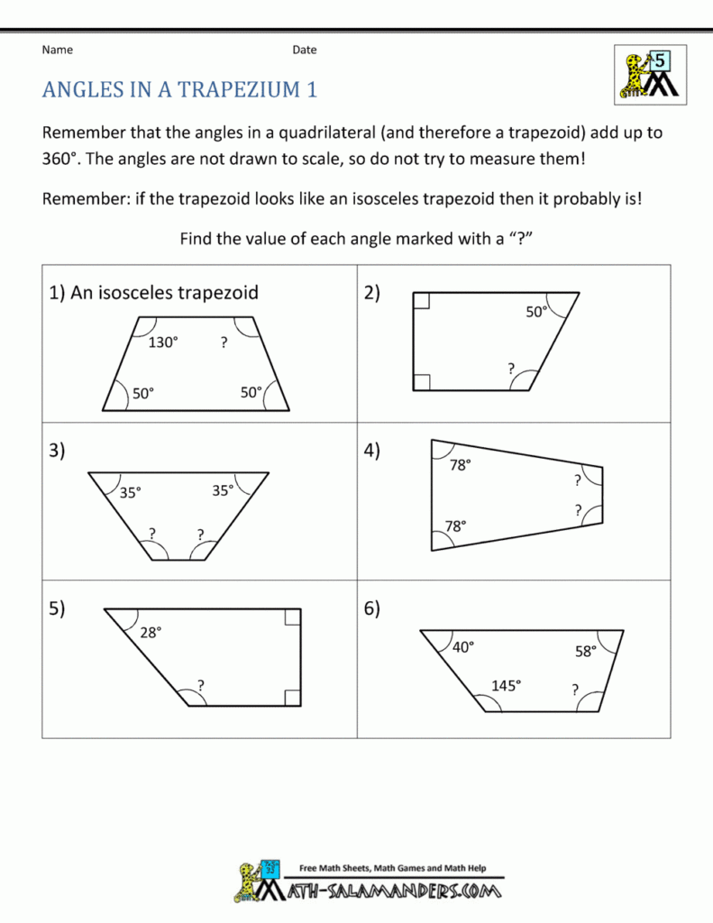 5th Grade Geometry