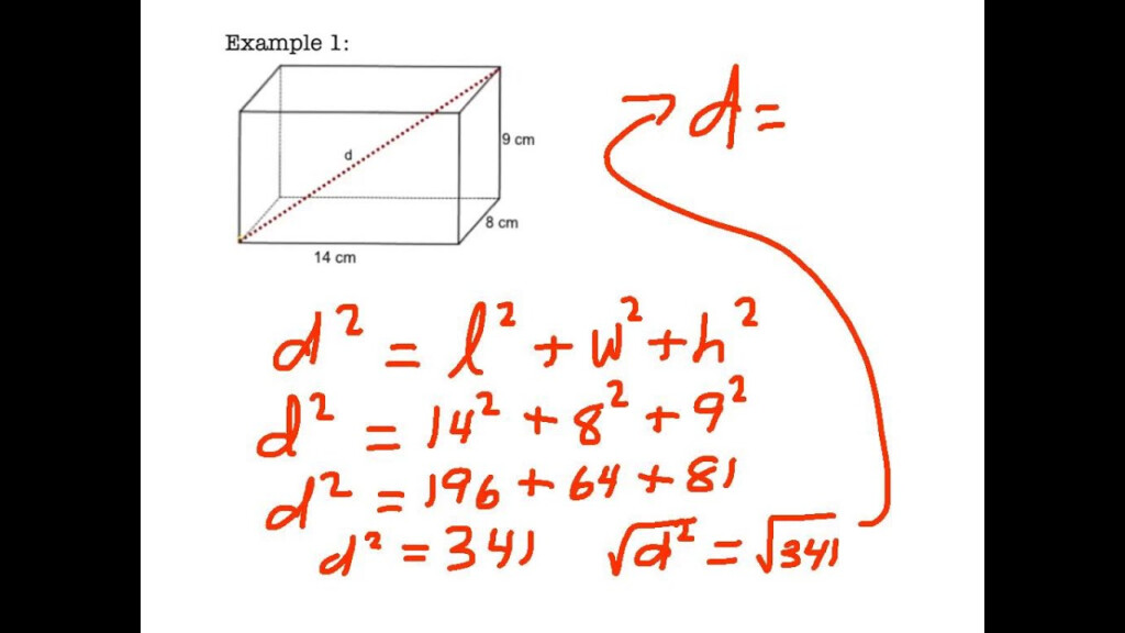 6 6 Pythagorean Theorem In 3D YouTube