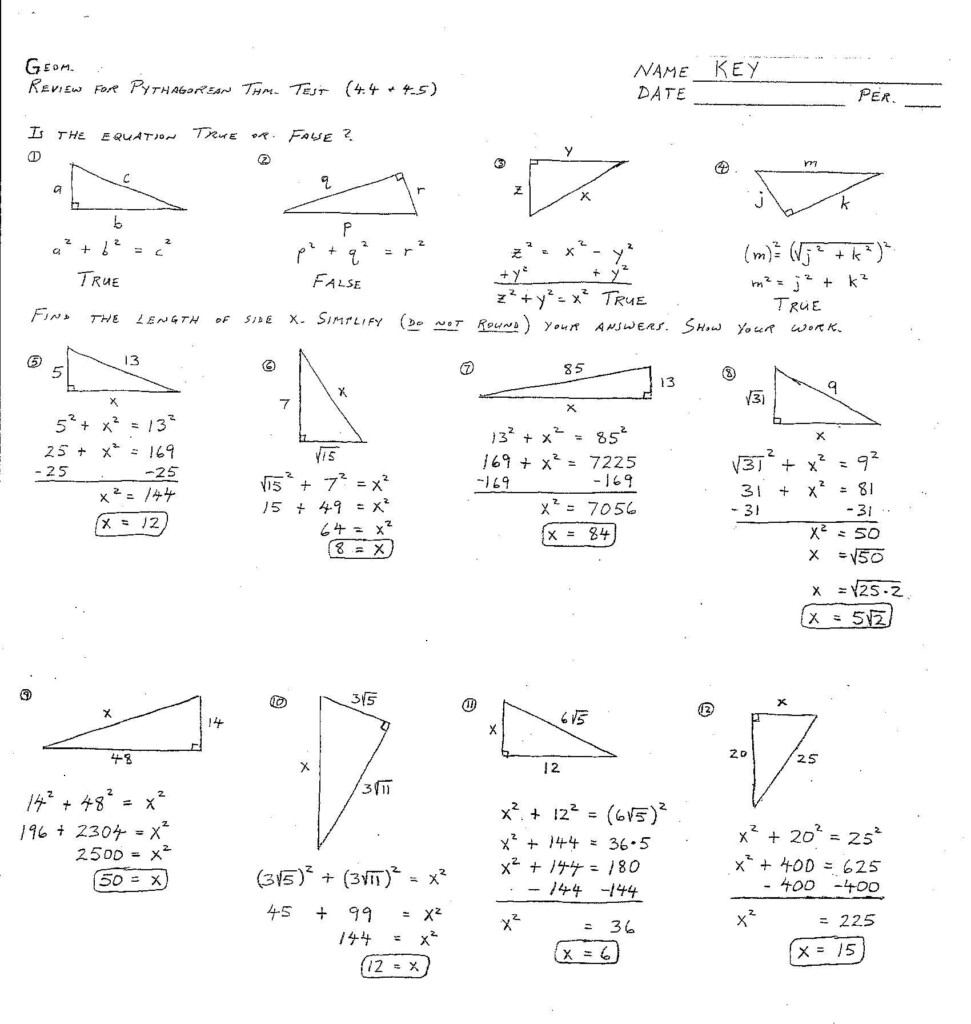 6 Congruent Triangles Worksheet With Answer Worksheeto