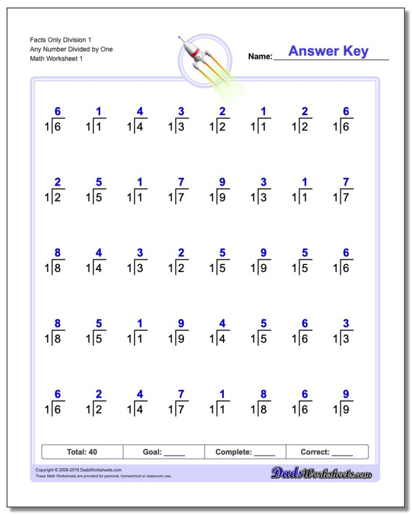 676 Division Worksheets For You To Print Right Now