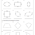 6th Grade Area Of Rhombus Worksheet Worksheet