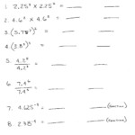 7Th Grade Math Worksheets On Exponents Homeshealth Db excel