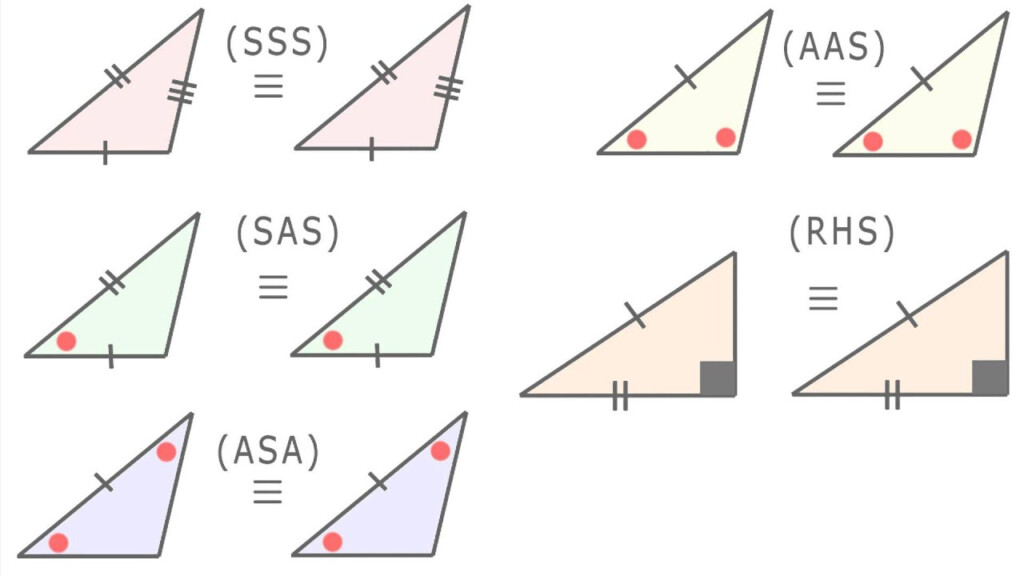  8 Congruent Triangles Basic Trig GCSE High School Math YouTube