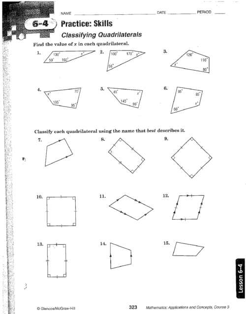 9 Similar Polygons Worksheet And Answers Worksheeto