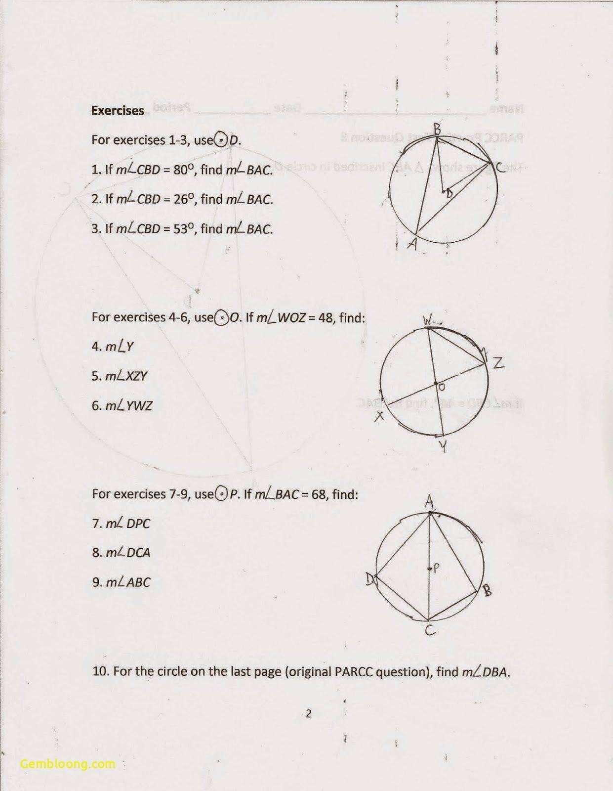 Angles Formedparallel Lines Worksheet Answers Milliken Db excel