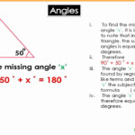 Angles Math Tutorial Finding The Angle Of A Triangle Math For 6th