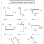 Area Of A Rectangle Worksheets Math Monks