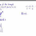 Area Of A Triangle In 3 d YouTube