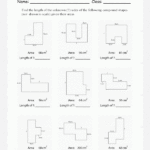 Area Of Compound Shapes Worksheet Area And Perimeter Of Compound