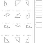 Area Perimeter Worksheets Finding Missing Side Length Of Right