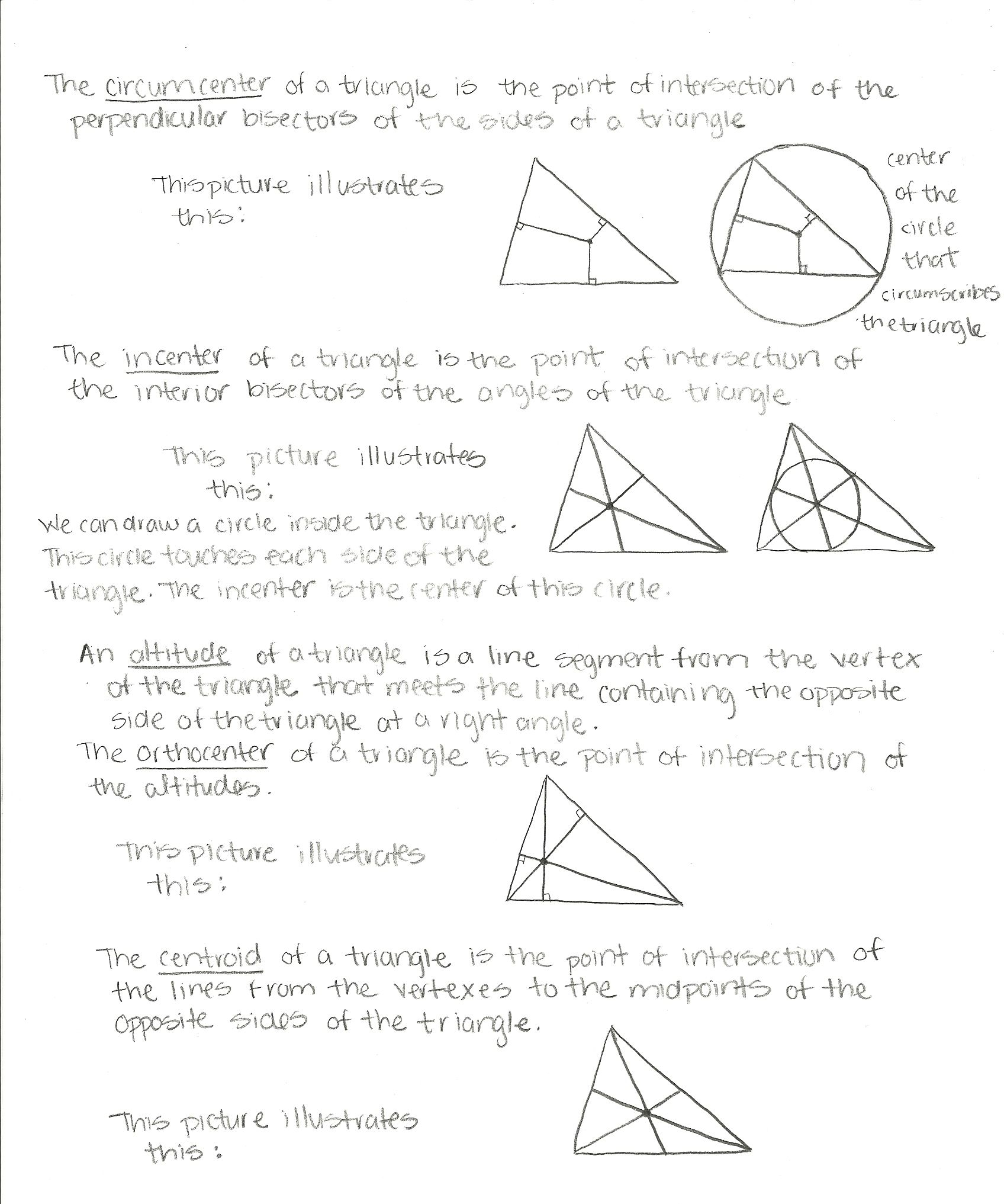 Bisectors Of Triangles Worksheet