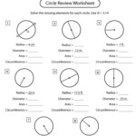 Circle Worksheets Math Monks