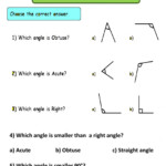 Classifying And Identifying Angles Worksheet