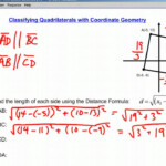 Classifying Quadrilaterals With Coordinate Geometry YouTube