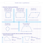 Classifying Triangles Worksheets Grade 4 Properties Of Quadrilateral