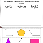 Classroom Freebies Types Of Angles Sort