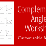 Complementary Angles Worksheet STEM Sheets