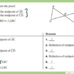 Complete Two Column Proof For Congruent Triangles SAS Congruence