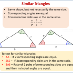 Congruence And Similarity examples Solutions Worksheets Videos