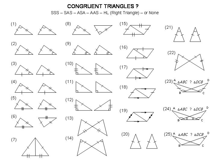 Congruent Triangles Worksheets Congruent Triangles Worksheet 