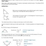 Cosgeometry Lesson 7 06 Special Right Triangles 45 45 90