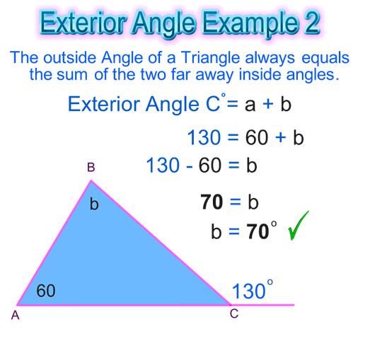 Exterior Angle Of A Triangle Passy s World Of Mathematics