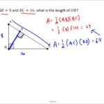 Finding The Altitude To The Hypotenuse Of A Right Triangle YouTube