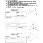 Geometry Congruent Triangle Proof Fillintheblank Db excel