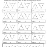 Geometry Proving Triangles Similar Worksheet Answer Key Worksheet Student