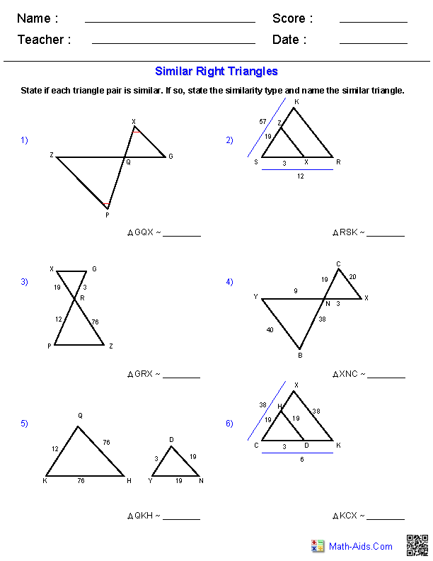 Geometry Worksheets Geometry Worksheets For Practice And Study