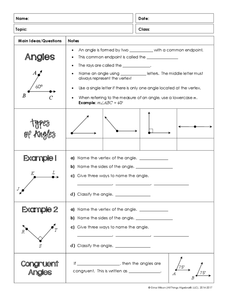 Centers Of Triangles Worksheet Gina Wilson