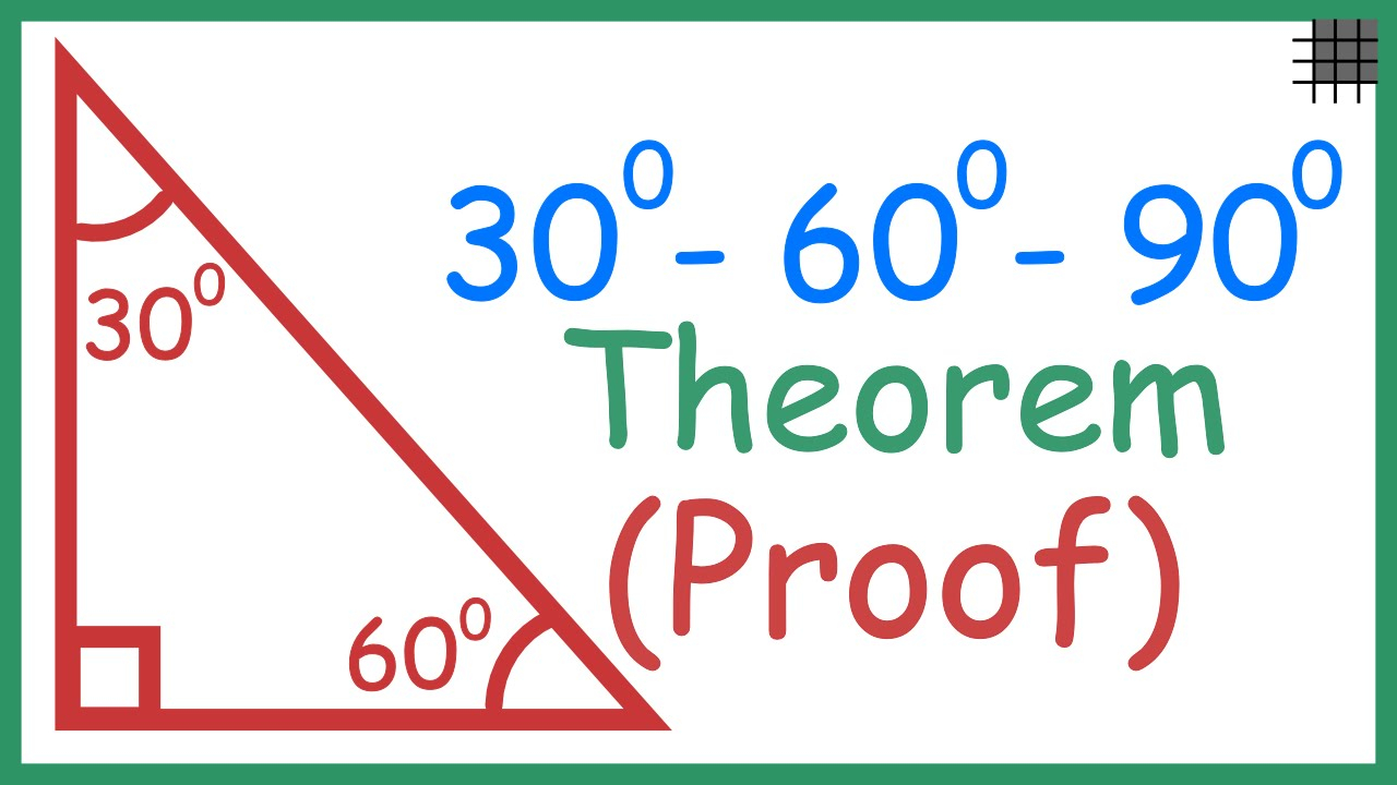 how-do-we-prove-the-30-60-90-triangle-theorem-youtube