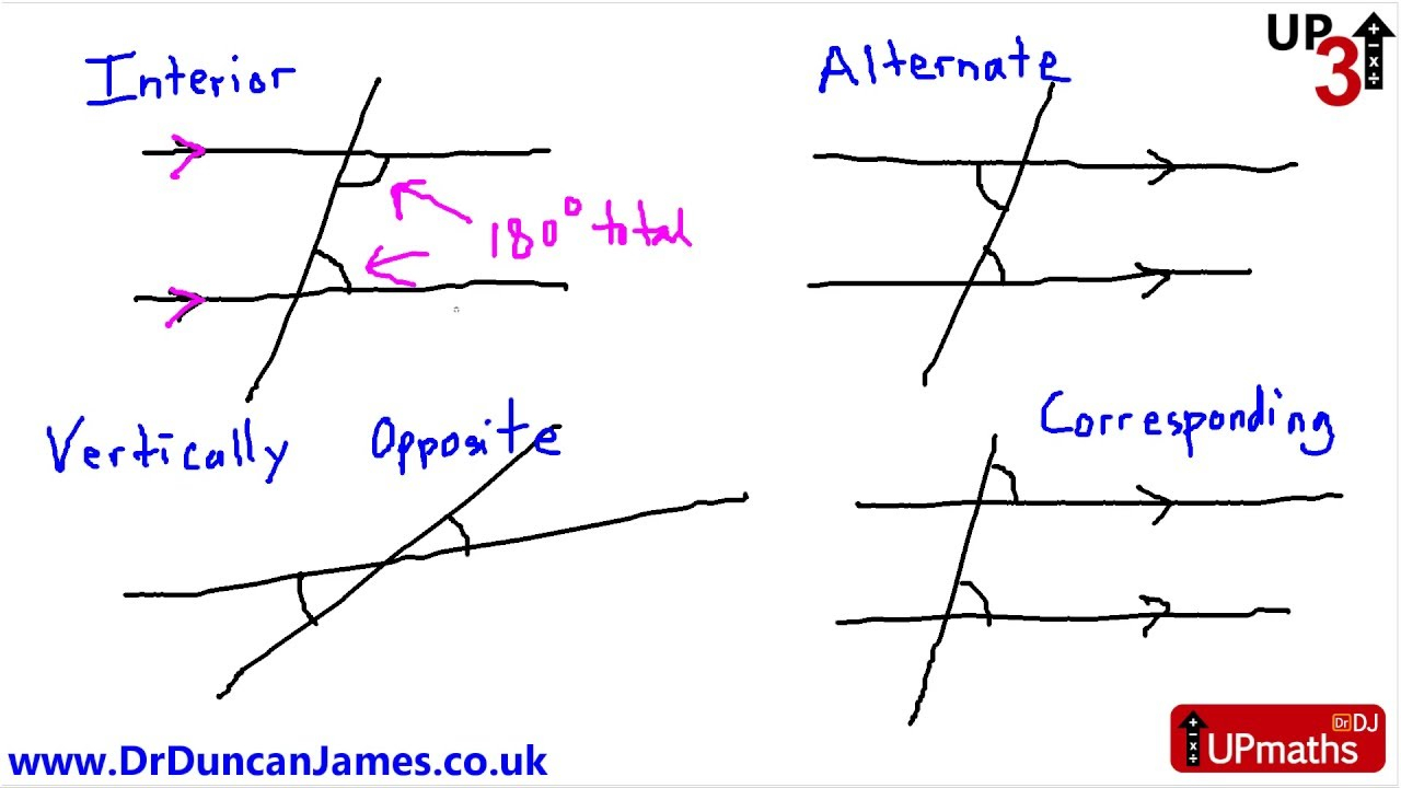 Interior Alternate Vertically Opposite And Corresponding Angle 