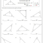 Interior Angles Of A Triangle Worksheet Pdf