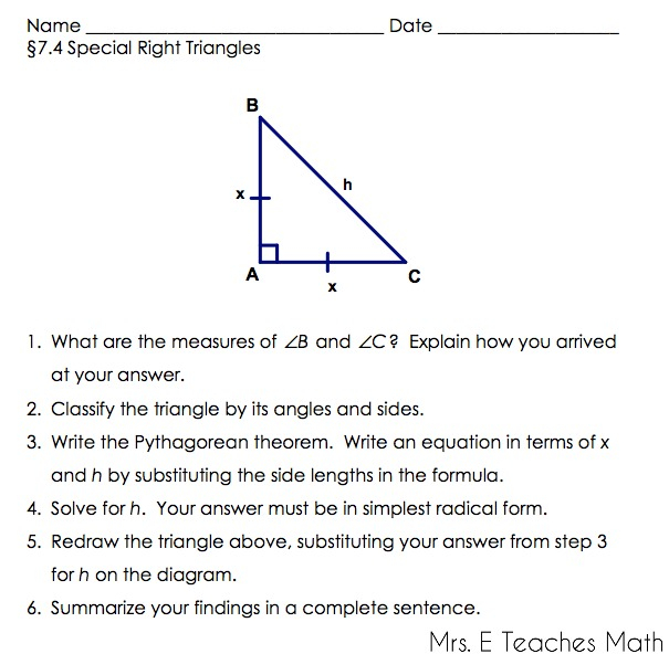 Investigation Frustration Mrs E Teaches Math