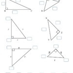 Labelling The Sides And Vertices Of Triangles Worksheet