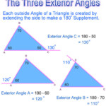 Mathworksheets4kids Triangle Interior Angles Answers Interior And