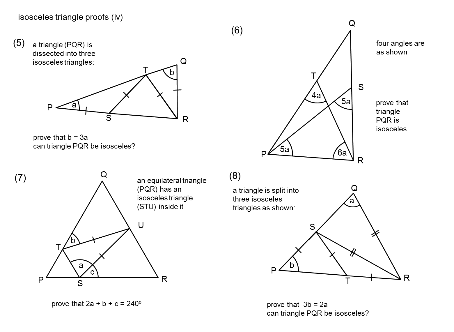 MEDIAN Don Steward Mathematics Teaching Isosceles Triangles