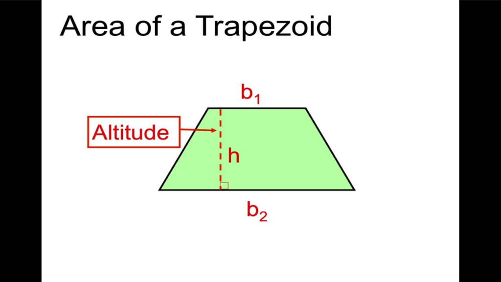 Perimeter And Area Of Triangles And Trapezoids YouTube