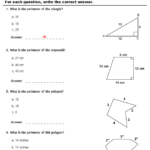 Perimeter Of Polygons Turtle Diary Worksheet