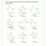 Perimeter Of Triangles