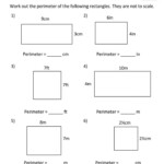 Perimeter Worksheets 3rd Grade In 2020 Area And Perimeter Worksheets